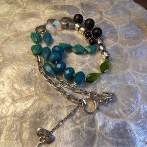 Elegant Multicolor Beaded Necklace